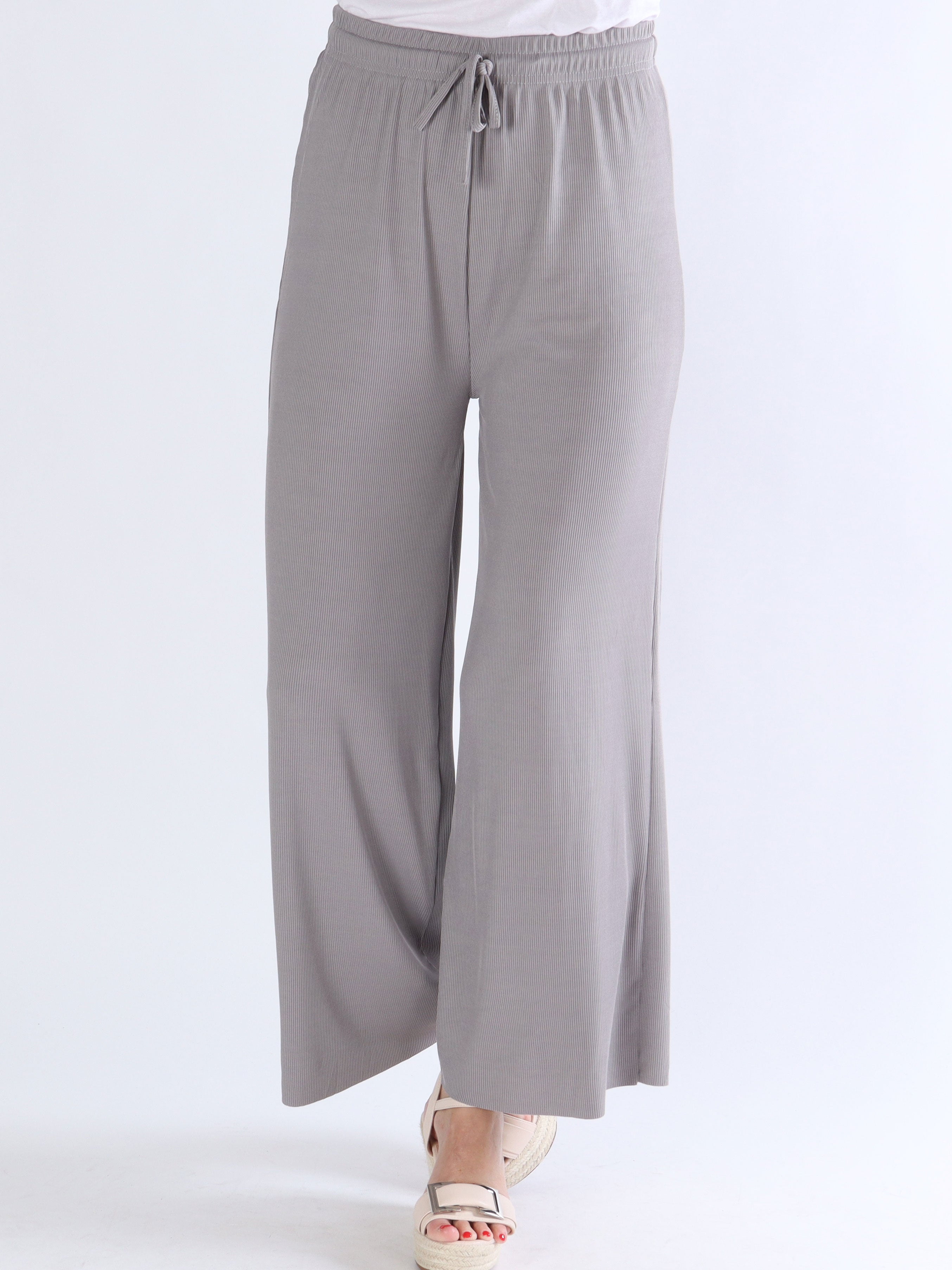 Pernille - Vidde bukser i rib